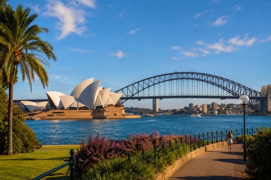 Sydney Opera House and Harbour Bridge, Australia