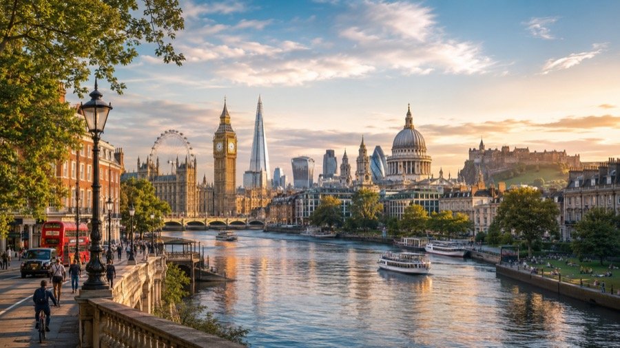London skyline, United Kingdom
